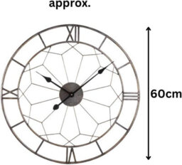 Smart Garden Marco Paul 23.5'' Wall Clock Battery Operated - London - thumbnail 2