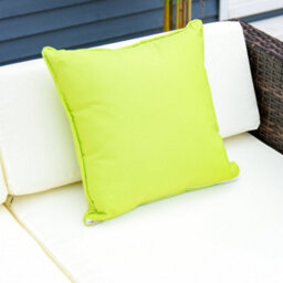 Wyld Haus Milo 4-Seater Brown Rattan Outdoor Corner Sofa Set With Cream Cushions And Tea Table - thumbnail 9