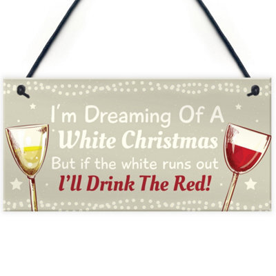 Red Ocean Novelty Bar Signs And Plaques Funny Wine Gifts For Women Funny Gift - image 1