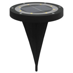 Walplus Solar Ground Lights With Ground Spikes Outdoor 12 Pcs Warm White - thumbnail 5