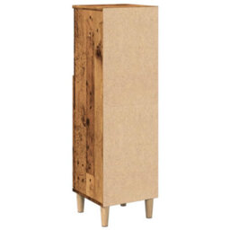 Walplus Bathroom Cabinet Old Wood 30X30X100 Cm Engineered Wood - thumbnail 7