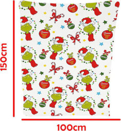 istyle mode The Grinch Dr Seuss Fleece Blanket Christmas Throw, 100 X 150 Cm - thumbnail 3