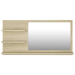 Walplus Bathroom Mirror Sonoma Oak 90X10.5X45 Cm Engineered Wood - thumbnail 5