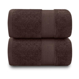 Gc Gaveno Cavailia 2Pk Miami Bath Towel 70X125 Camel 700 Gsm Quick Drying & Super Absorbent Bath Towel Set - thumbnail 1