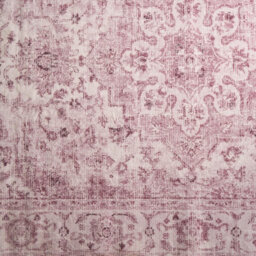 OHS Washable Rug Vintage Living Room Bedroom Carpet Mat, Blush - 120 X 170Cm - thumbnail 4