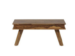 Wyld Haus New York 145Cm Natural Sheesham Wood Dining Bench - thumbnail 3