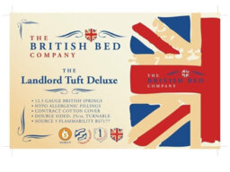 British Bed Company Landlord Tuft Deluxe Mattress - Medium Firm - Double - thumbnail 2