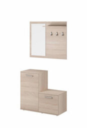 Arte Elegant Monti Hallway Set In Oak Sonoma - Stylish And Functional Entryway Solution