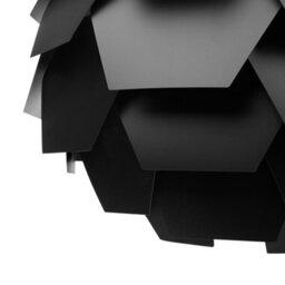 Wyld And Coco Nordicglow Pendant Lamp Black Plastic Pine-Cone Globe Shade, W60 X D60 X H180Cm - thumbnail 5