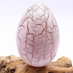 Orange Fire Egg Driftglow Lamp Decorative Mood Lighting - thumbnail 4