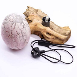 Orange Fire Egg Driftglow Lamp Decorative Mood Lighting - thumbnail 6