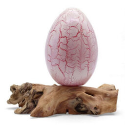 Orange Fire Egg Driftglow Lamp Decorative Mood Lighting