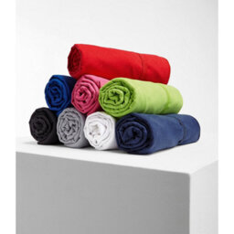 Sols Atoll 100 Microfibre Bath Sheet French Navy (One Size) - thumbnail 3