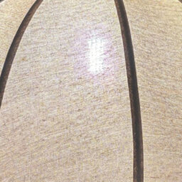 CGC Interiors Alessia Oatmeal Linen 50Cm Dome Lampshade Hand Made Easy Fit - thumbnail 6
