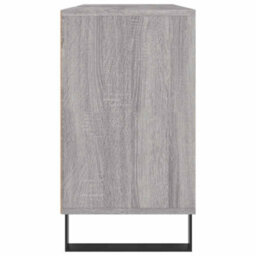 Berkfield Industrial Bathroom Cabinet Grey Sonoma 80X33X60 Cm Engineered Wood - thumbnail 7