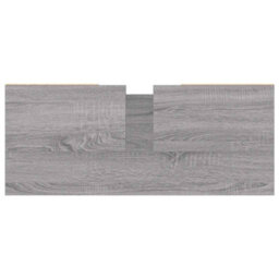 Berkfield Industrial Bathroom Cabinet Grey Sonoma 80X33X60 Cm Engineered Wood - thumbnail 9