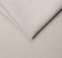 Furniturebox Uk Bernie Beige Chenille Fabric Footstool - thumbnail 6