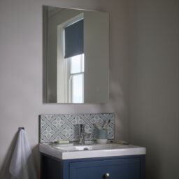 GoodHome Koros Gloss & Matt White & Sage Grey Ceramic Freestanding Soap Dispenser - thumbnail 6