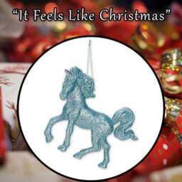 Christmas Tree Decoration Hanging Unicorn Ornament X 1 13Cm Ice Blue - thumbnail 7