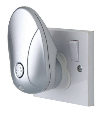 Luminosa Lighting Luminosa Led 1 Light Projector Night Light Silver, Rgb