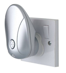 Luminosa Lighting Luminosa Led 1 Light Projector Night Light Silver, Rgb - thumbnail 1
