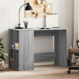 Berkfield Desk Grey Sonoma 102X50X75 Cm Engineered Wood - thumbnail 1
