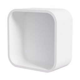 Matt White Stone Bathroom Shelf 300mm - thumbnail 6