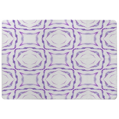 Benjamin Tate Design Purple Brilliant Boho Special Soft Home Rug - image 1