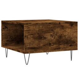 Berkfield Modern Coffee Table Smoked Oak 55X55X36.5 Cm Engineered Wood - thumbnail 8