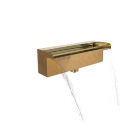 Primrose Copper Effect Stainless Steel Blade Water Feature Cascade 45Cm - thumbnail 3