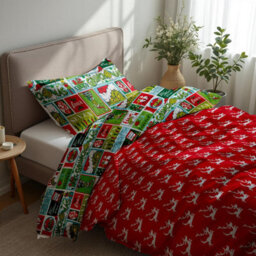 istyle mode Dr. Seus The Grinch Character Duvet Cover - Single (137Cm X 200Cm) - thumbnail 3