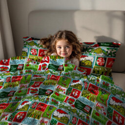 istyle mode Dr. Seus The Grinch Character Duvet Cover - Single (137Cm X 200Cm) - thumbnail 4
