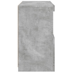 Berkfield Sideboard With Led Lights Concrete Grey 60X37X67 Cm - thumbnail 8