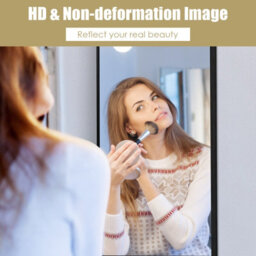 Costway Full-Length Over The Door Mirror Hanging Or Wall-Mounted Dressing Mirror - thumbnail 5
