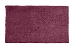 Orsina Purple Cotton Bath Mat And Pedestal Set - thumbnail 3