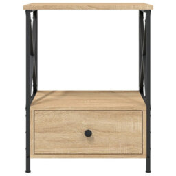 Berkfield Bedside Tables 2 Pcs Sonoma Oak 50X41X65 Cm Engineered Wood - thumbnail 6