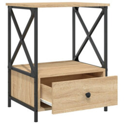 Berkfield Bedside Tables 2 Pcs Sonoma Oak 50X41X65 Cm Engineered Wood - thumbnail 7