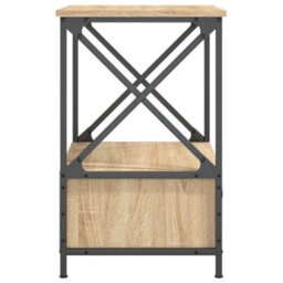 Berkfield Bedside Tables 2 Pcs Sonoma Oak 50X41X65 Cm Engineered Wood - thumbnail 8
