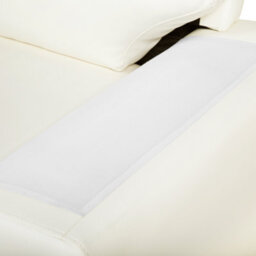Beliani Sofa 3 Seater Vogar Faux Leather Off-White - thumbnail 8