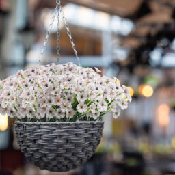 Artificial Flower Bouquet, 10 Pieces And Set, Artificial Flowers, Artificial Plants, Home, Party, Wedding Decoration, White - thumbnail 3