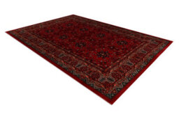 RugsX Wool Carpet Kashqai 4302 300 Flowers, Frame Claret   200X300 Cm - thumbnail 3
