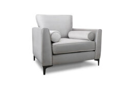 Modern Home Zara Armchair Silver - thumbnail 2