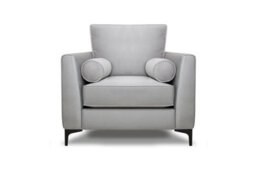 Modern Home Zara Armchair Silver - thumbnail 1