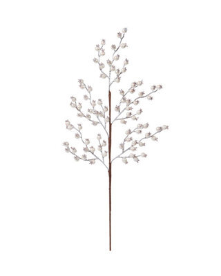 WeRChristmas 69 Cm White Berry Christmas Decoration Pick - image 1