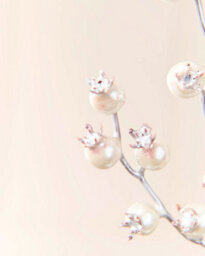 WeRChristmas 69 Cm White Berry Christmas Decoration Pick - thumbnail 5