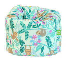 Bean Lazy Cotton Green Sloth Bean Bag Large Size - thumbnail 2