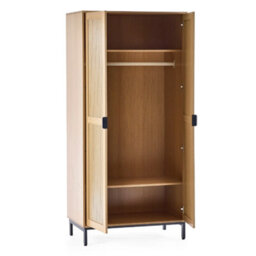 Oakham Premium Aria 2 Door Wardrobe In Beige - thumbnail 2