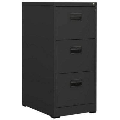 Berkfield Filing Cabinet Anthracite 46X62X102.5 Cm Steel - image 1