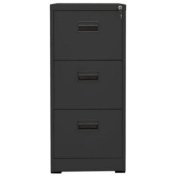 Berkfield Filing Cabinet Anthracite 46X62X102.5 Cm Steel - thumbnail 2
