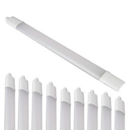 Pack Of 30 Bright Source 2Ft Led Batten Light Ip65 Cool White 4000K 9W 900Lm Waterproof Integrated Led - thumbnail 1